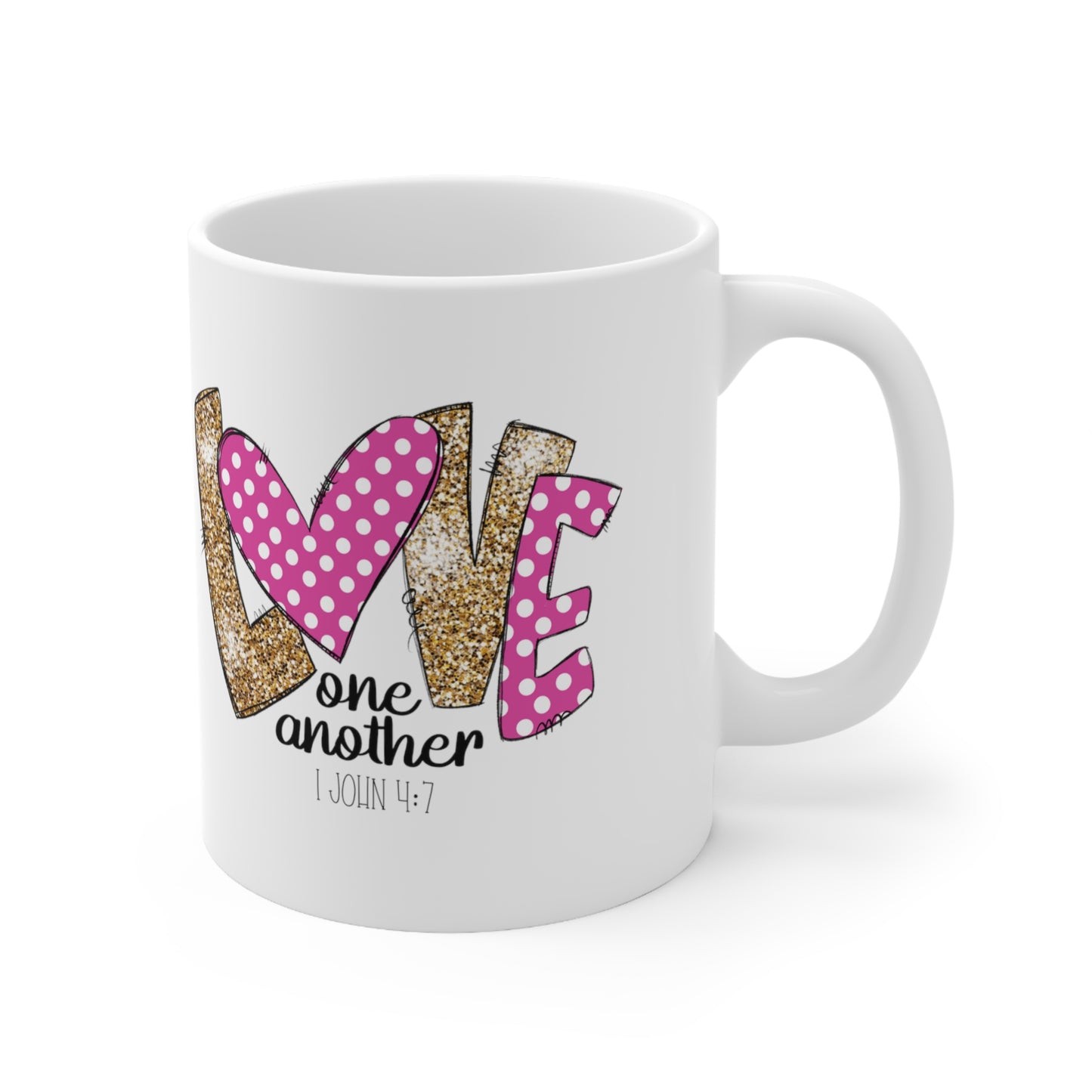 Valentine's Coffee Mug | Valentine's Gifts | LOVE Ceramic Coffee Mug | Valentine's Day Gifts | Coffee Cup