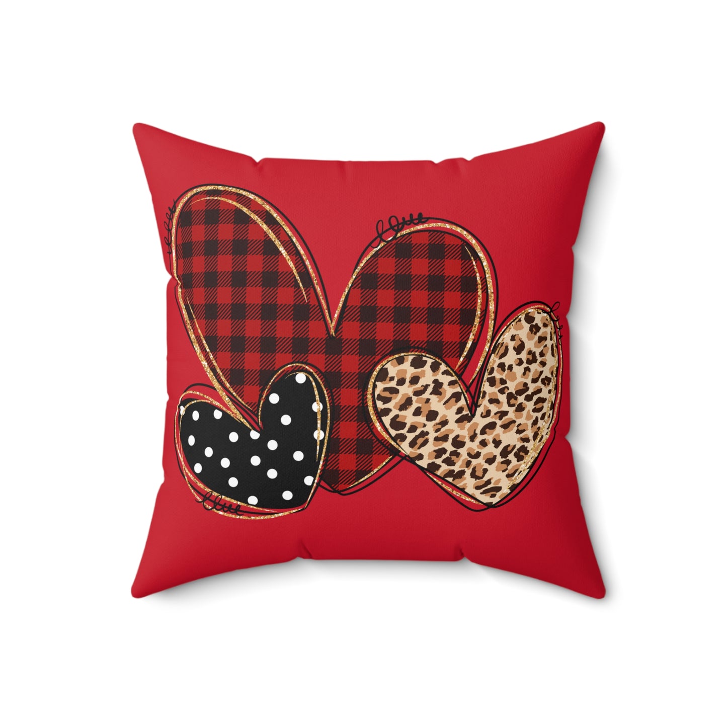 Be Mine Valentine's Square Pillow