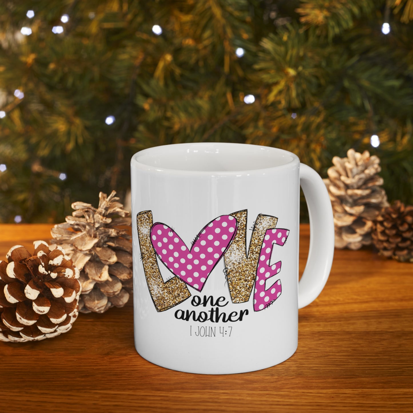 Valentine's Coffee Mug | Valentine's Gifts | LOVE Ceramic Coffee Mug | Valentine's Day Gifts | Coffee Cup