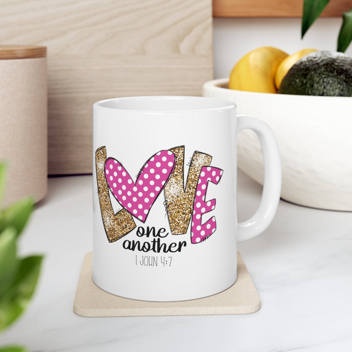 Valentine's Coffee Mug | Valentine's Gifts | LOVE Ceramic Coffee Mug | Valentine's Day Gifts | Coffee Cup