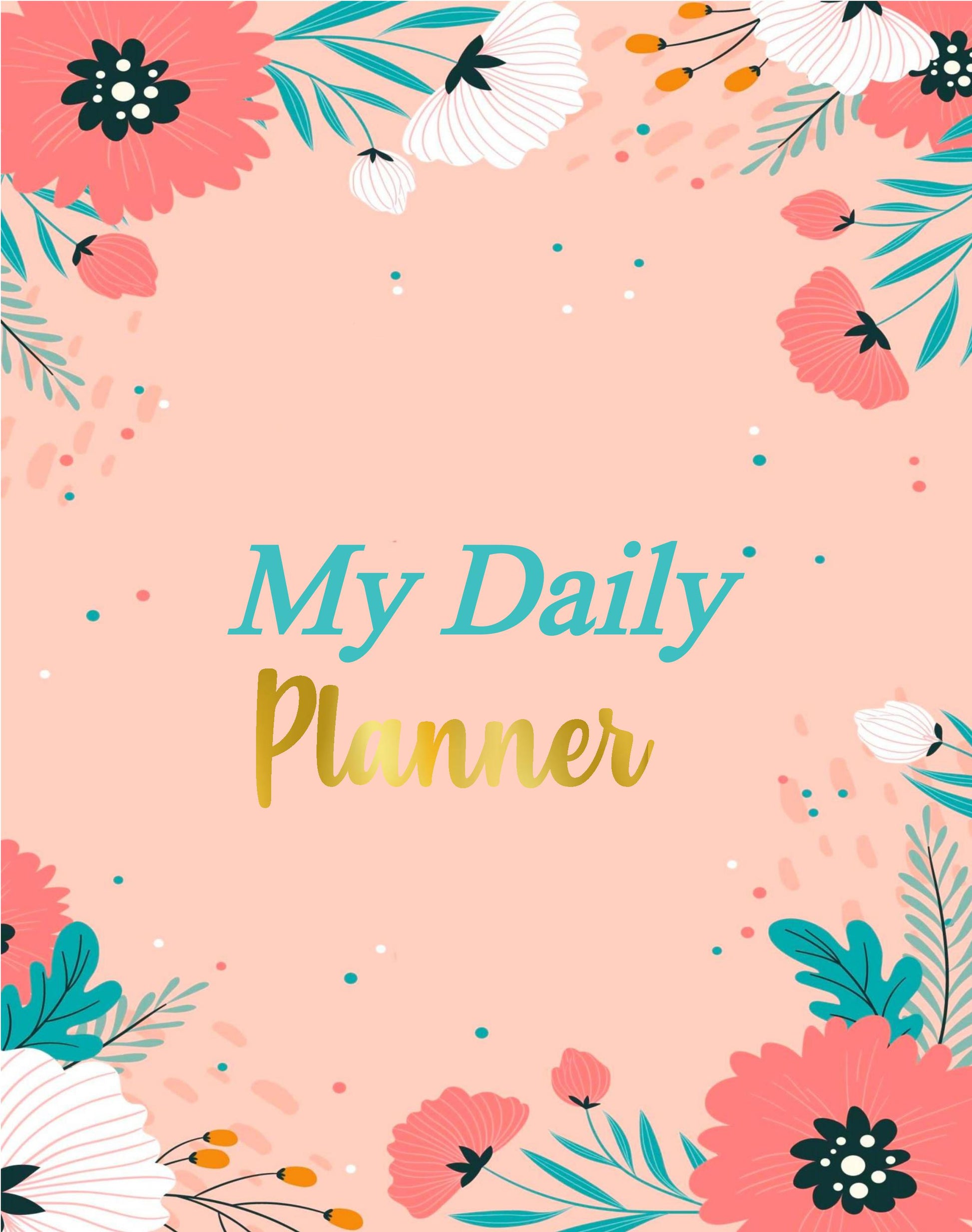 My Peachy Daily Planner-Planner-Epitome of Beaute