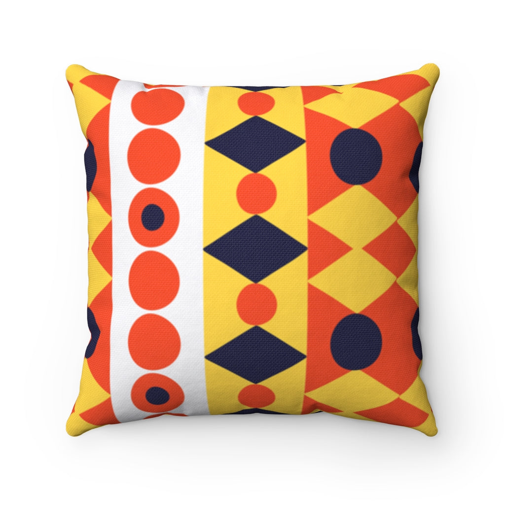 Spun Polyester Square Pillow - Epitome of Beaute'