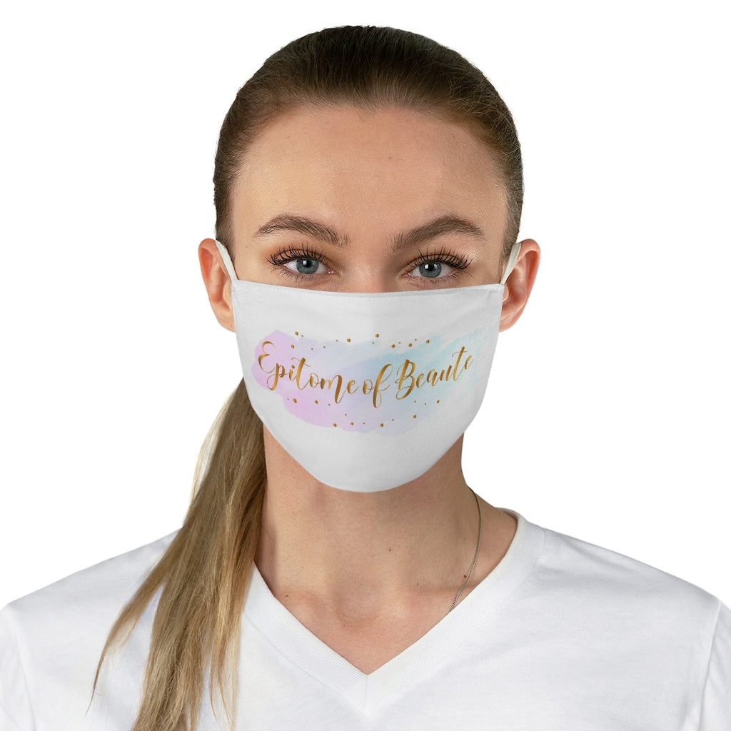Epitome of Beaute Fabric Face Mask-Accessories-Epitome of Beaute