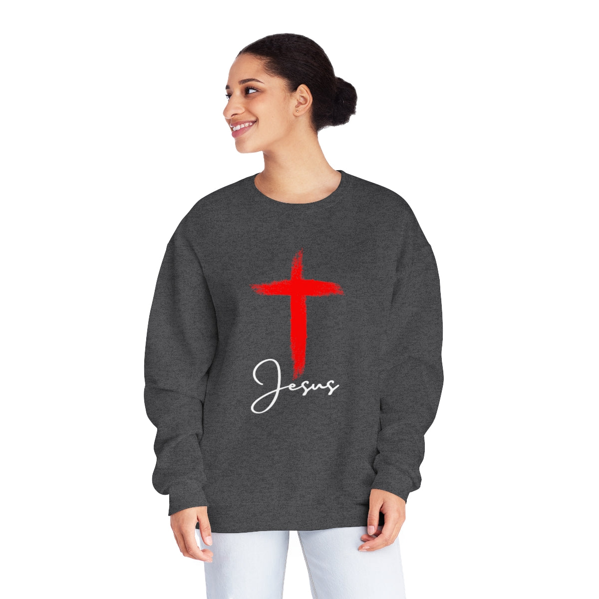 The Cross Unisex NuBlend® Crewneck Sweatshirt