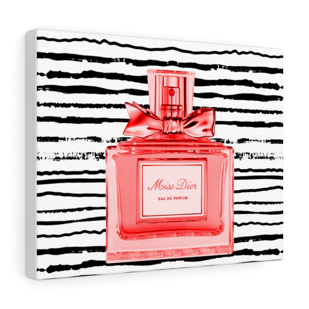 Miss Dior Perfume Canvas