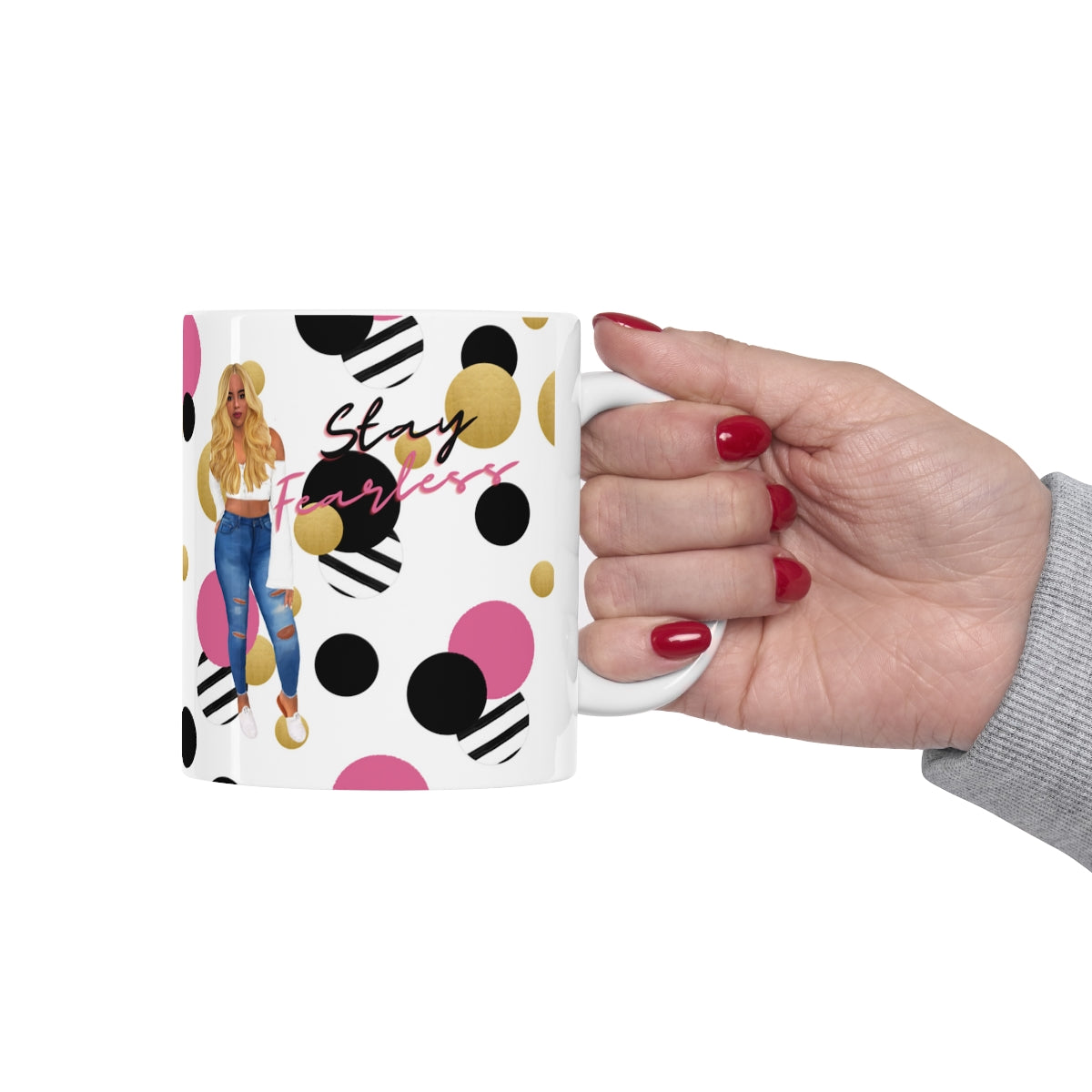 Stay Fearless Ceramic Mug