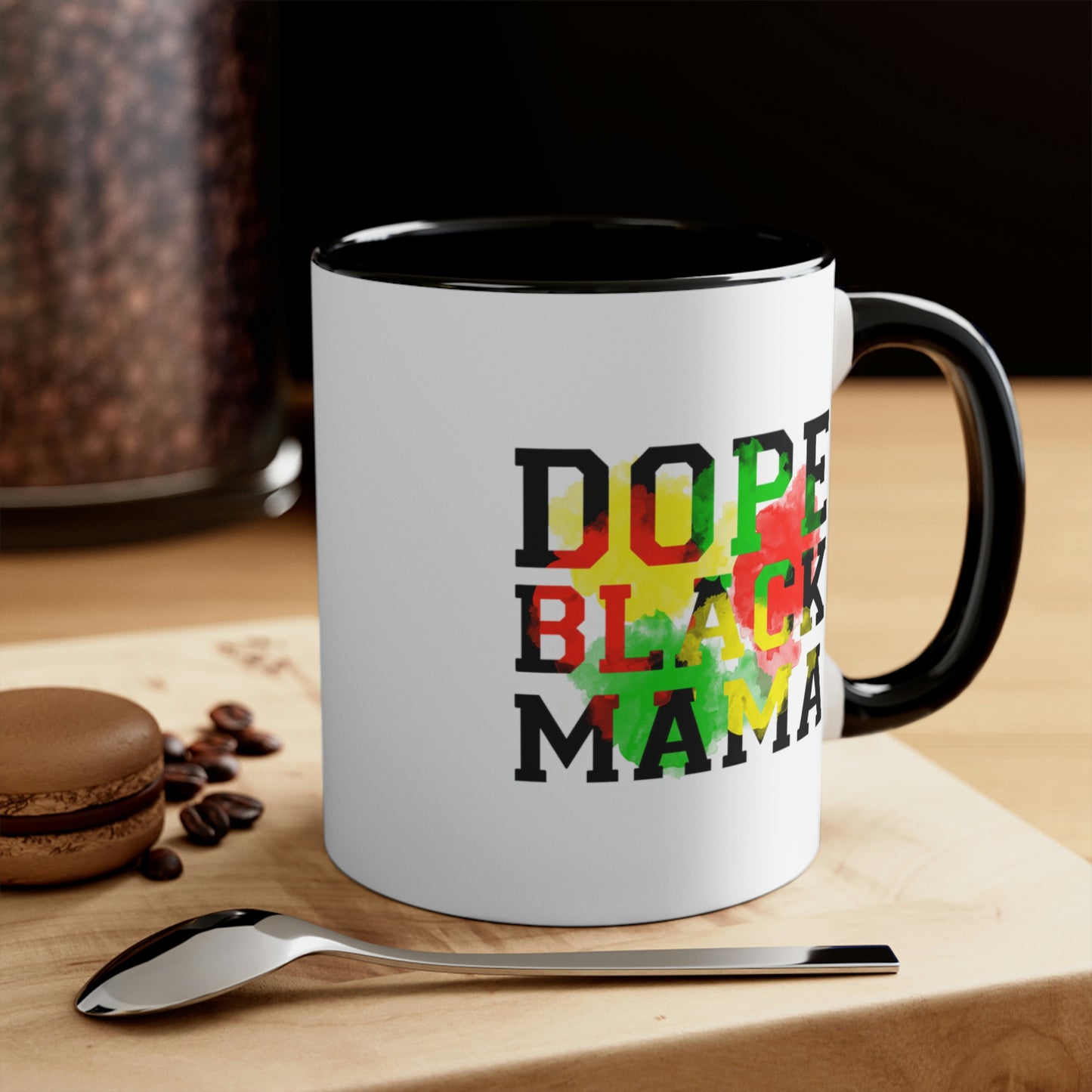 Dope Black Mama Accent Coffee Mug