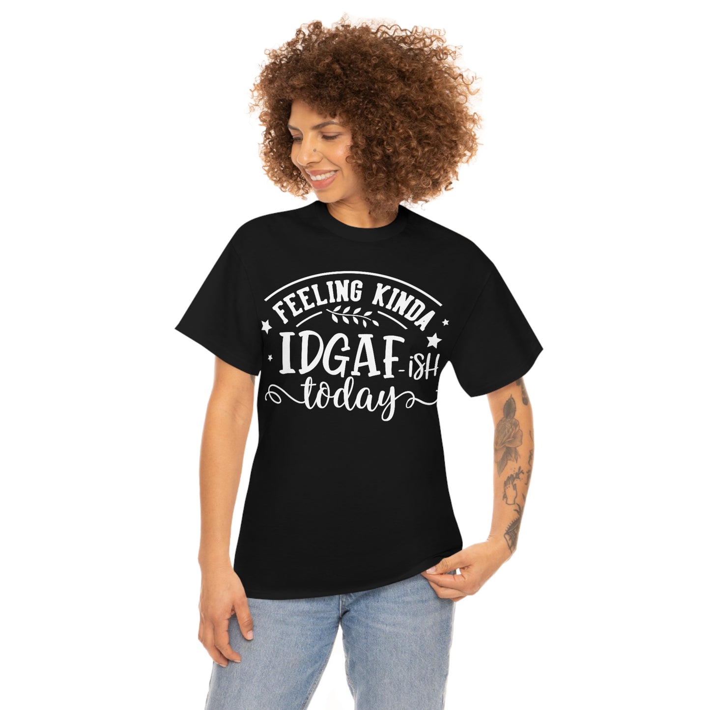 IDGAF-ish Today Unisex Heavy Cotton Tee