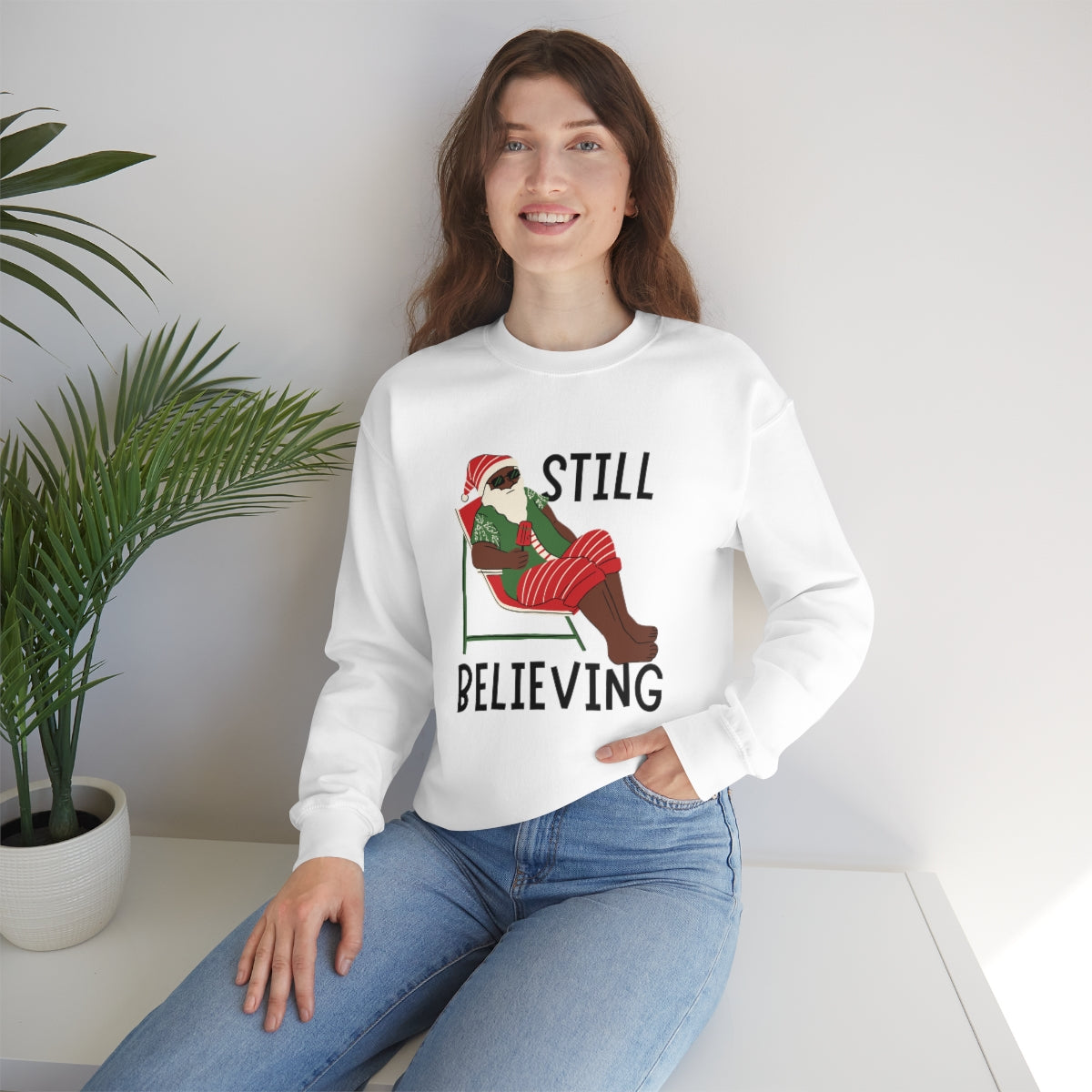 Still Believing...Christmas Unisex Heavy Blend™ Crewneck Sweatshirt