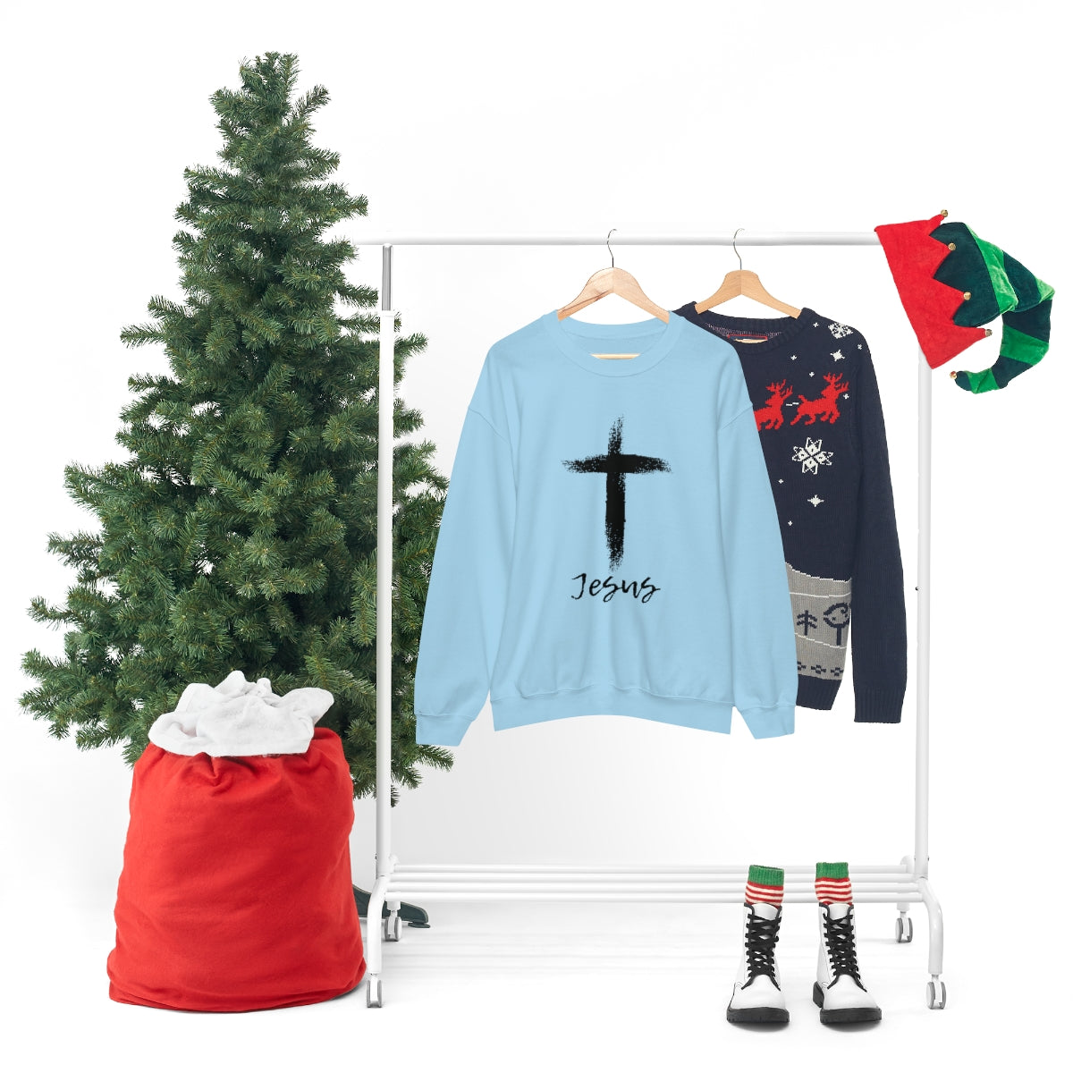 Jesus Unisex Heavy Blend™ Crewneck Sweatshirt