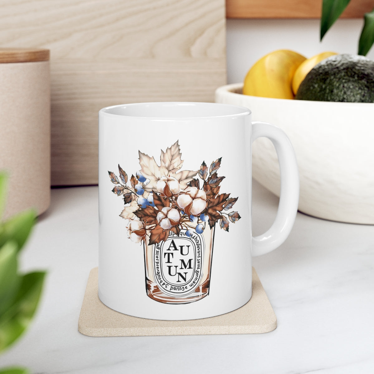 Autumn Coffee Mug| Seasonal Coffee Mug| Fall Season Mug