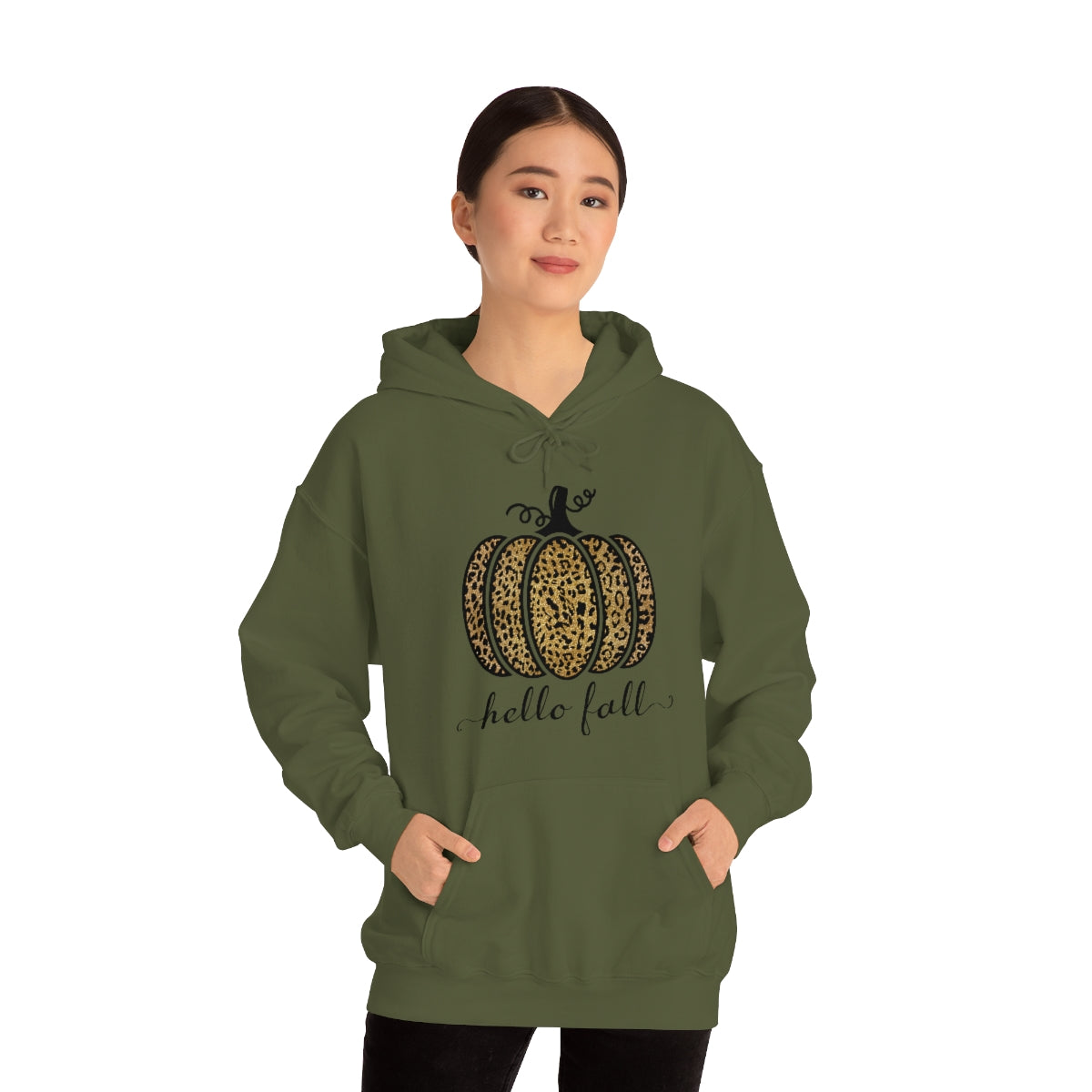 Hello Fall Unisex Heavy Blend™ Hooded Sweatshirt