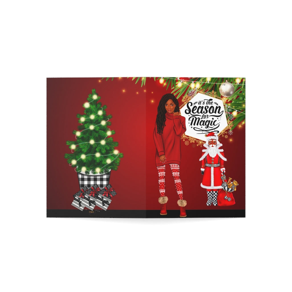 It's The Season For Magic Greeting Card Sets (1, 10, 30, and 50pcs)