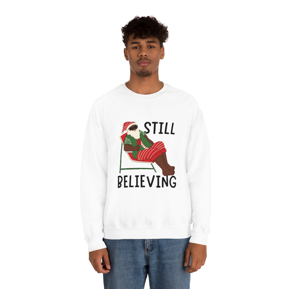 Still Believing...Christmas Unisex Heavy Blend™ Crewneck Sweatshirt