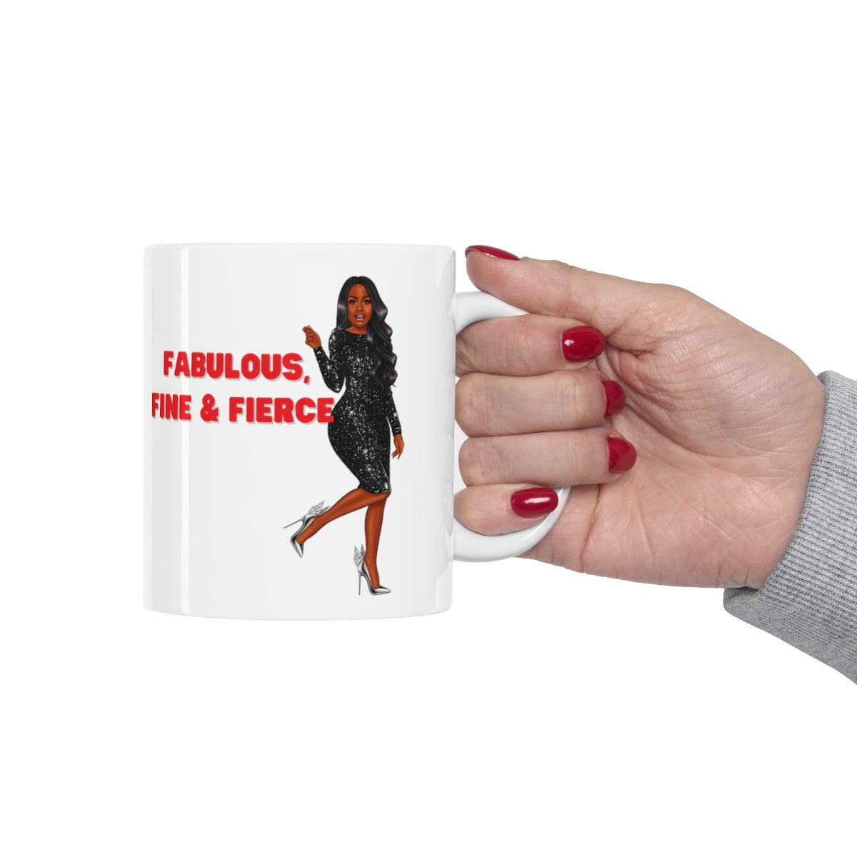 Fabulous Fine & Fierce Ceramic Mug