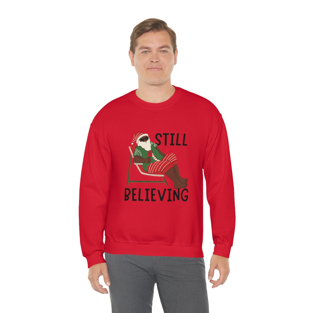 Still Believing...Christmas Unisex Heavy Blend™ Crewneck Sweatshirt