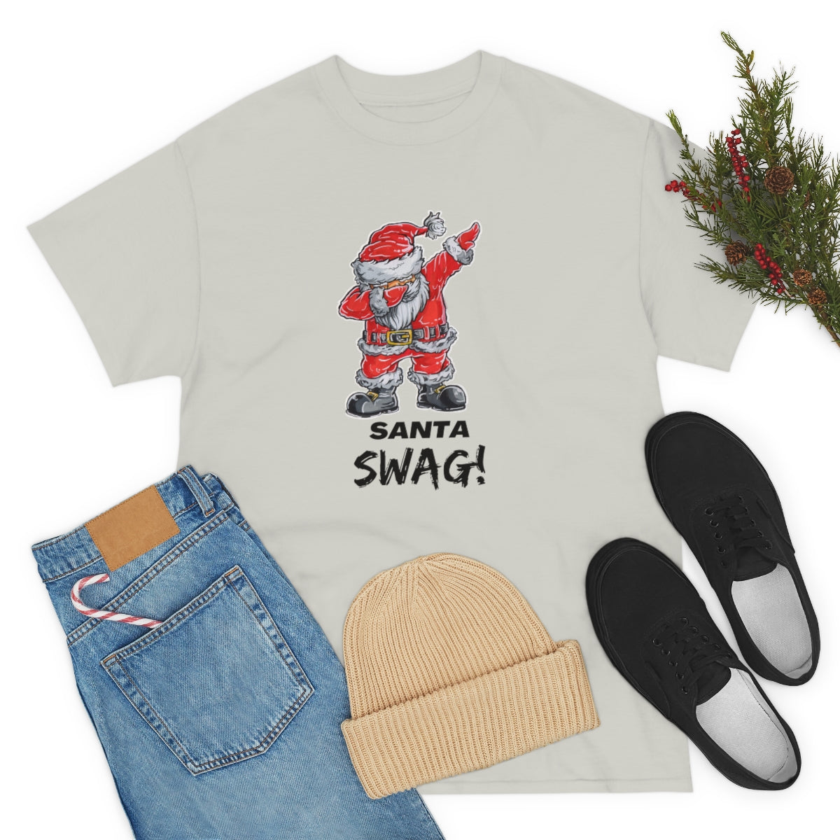 Santa Swag Unisex Cotton Tee