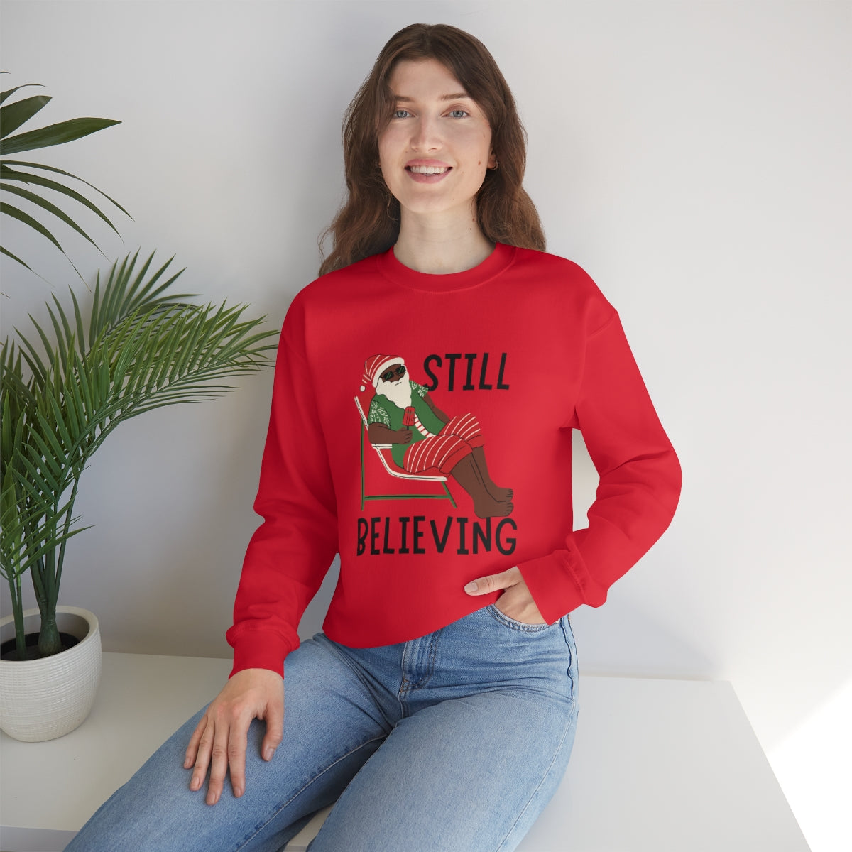 Still Believing...Christmas Unisex Heavy Blend™ Crewneck Sweatshirt