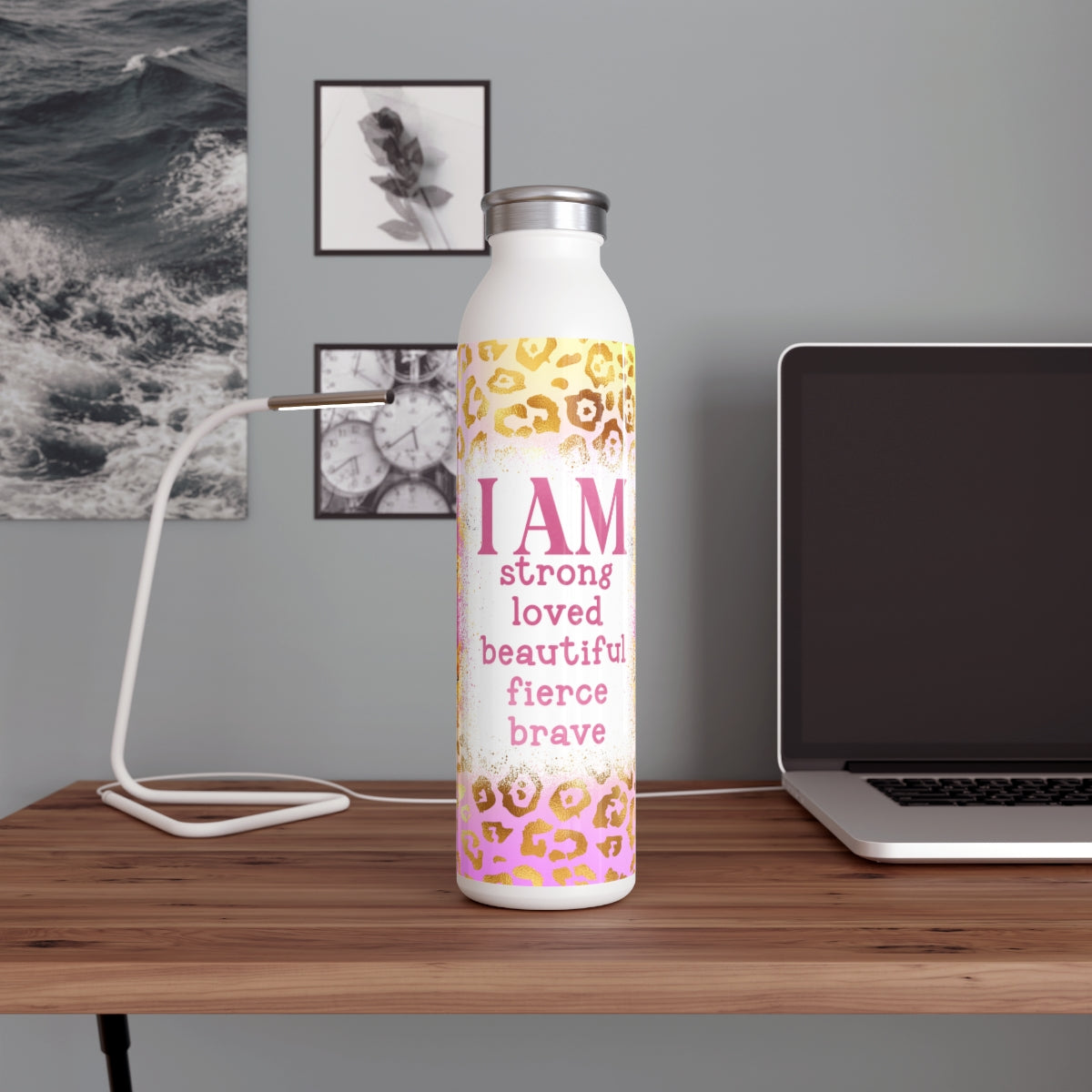 I AM Slim Water Bottle