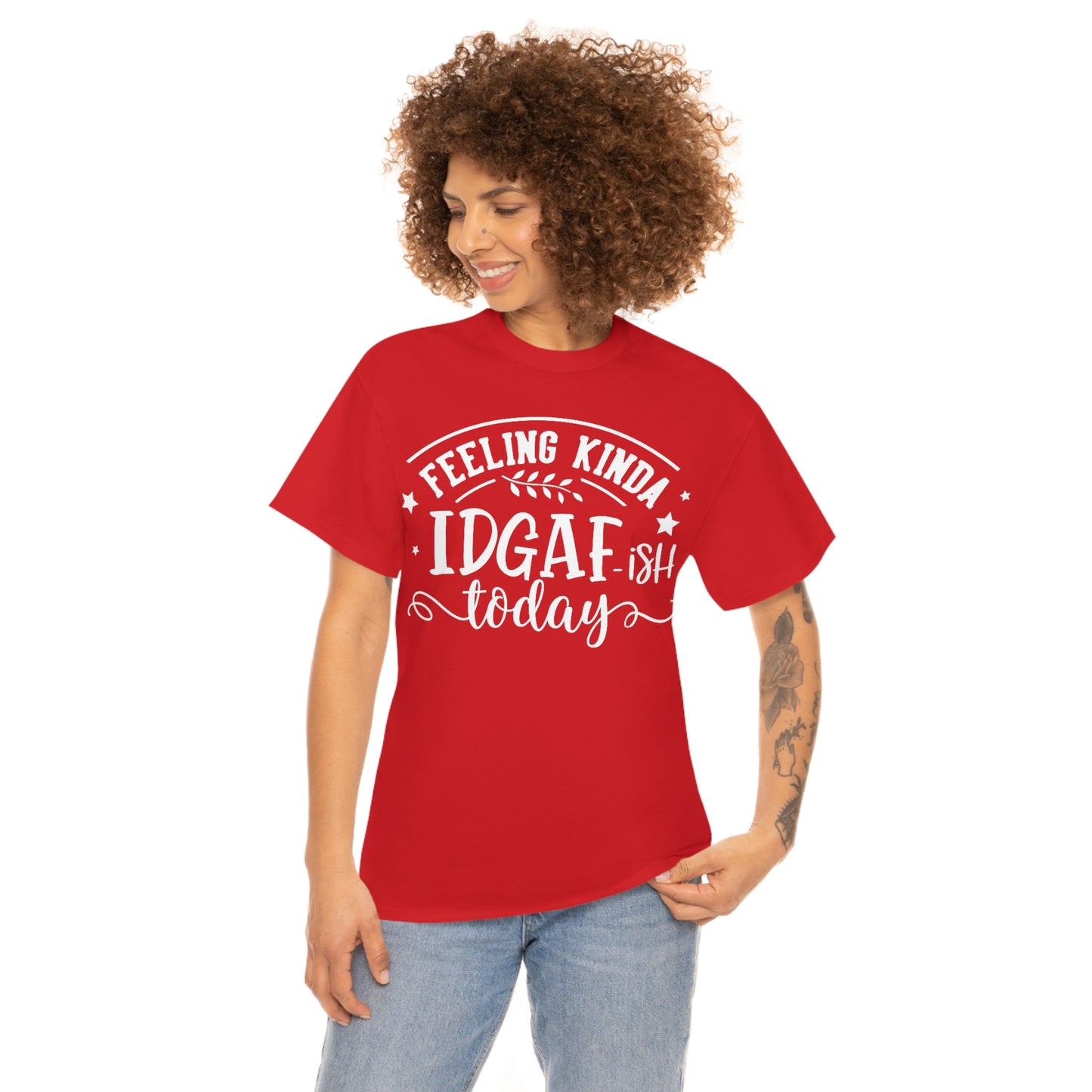 IDGAF-ish Today Unisex Heavy Cotton Tee