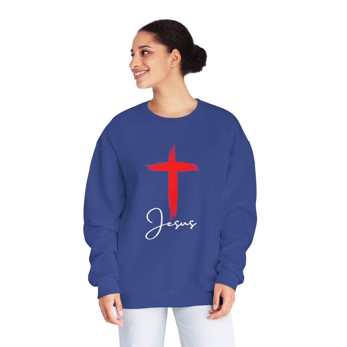 The Cross Unisex NuBlend® Crewneck Sweatshirt