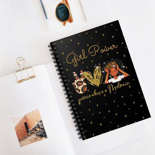 Girl Power Spiral Notebook-Notebook-Epitome of Beaute