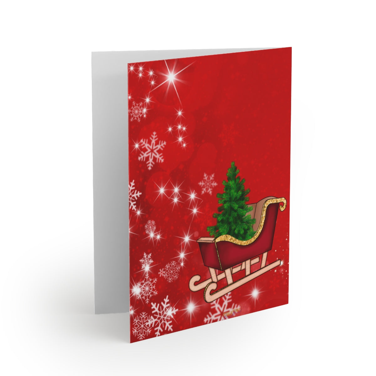 Merry Christmas Greeting cards| Black Girl Holiday Cards