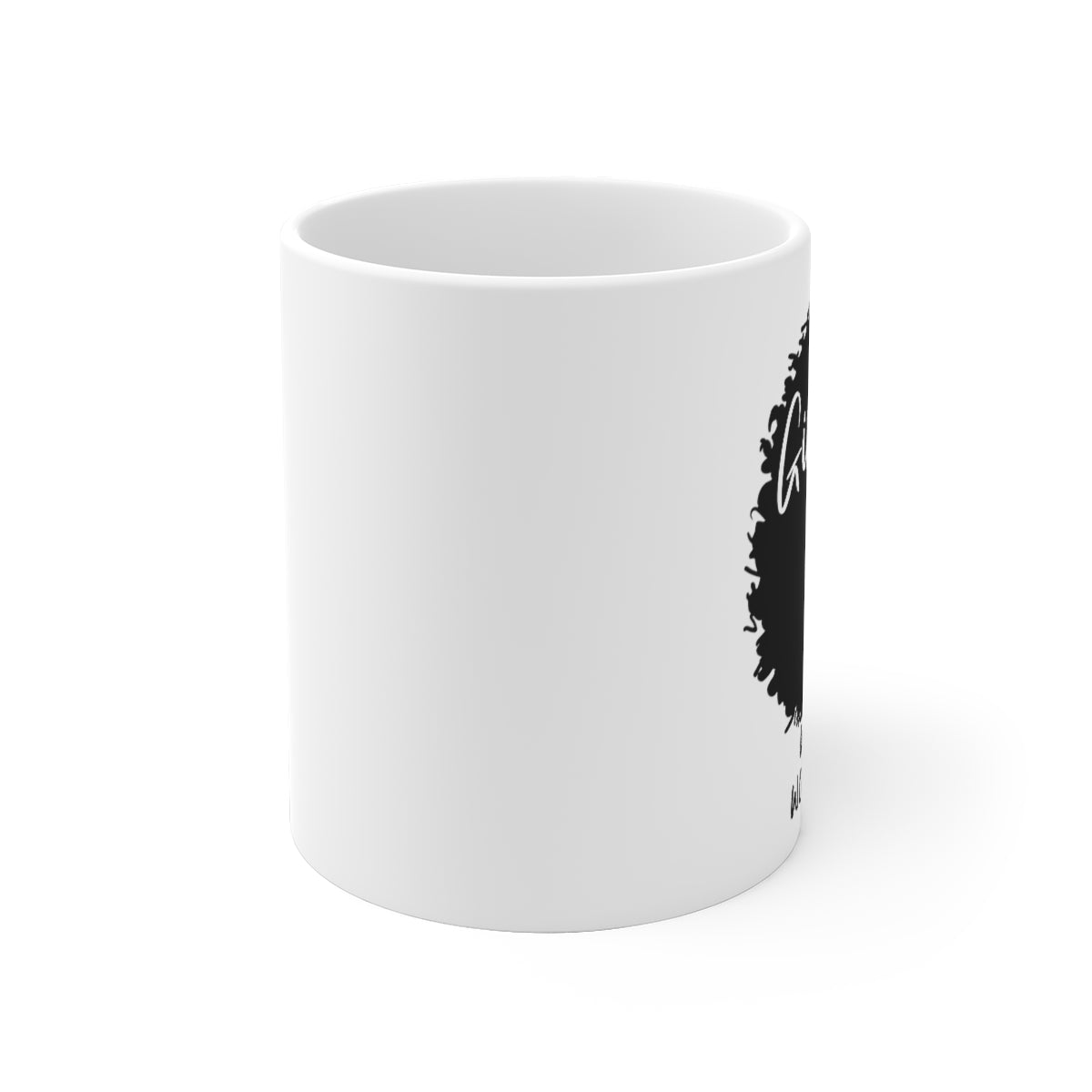 Girl Boss White Ceramic Mug