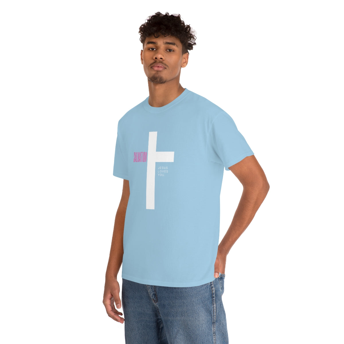 Salvation Unisex Heavy Cotton Tee| Christian Tees