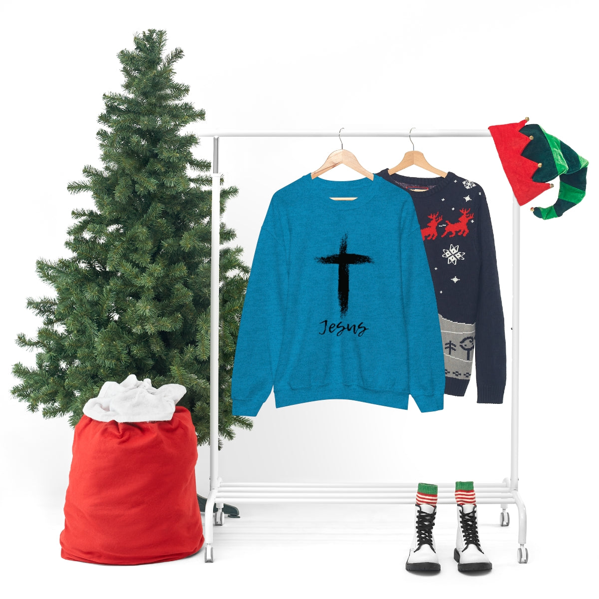 Jesus Unisex Heavy Blend™ Crewneck Sweatshirt