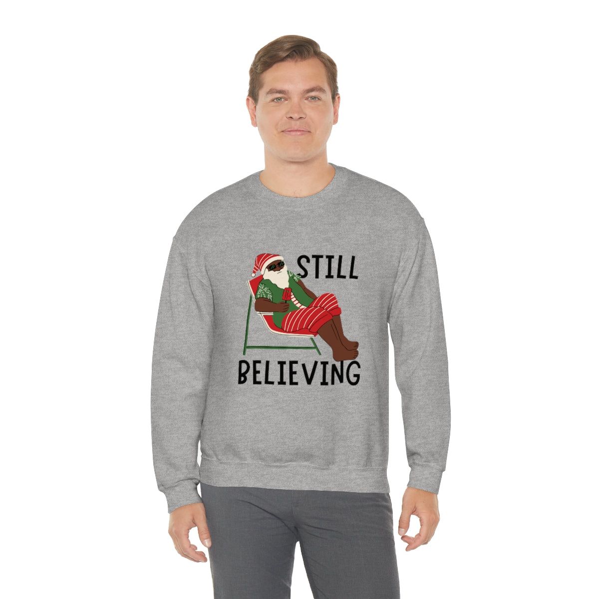 Still Believing...Christmas Unisex Heavy Blend™ Crewneck Sweatshirt