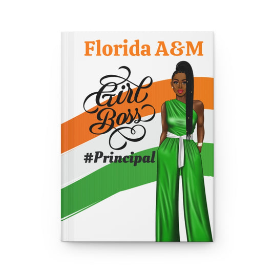 FAMU Girl Boss Hardcover Journal