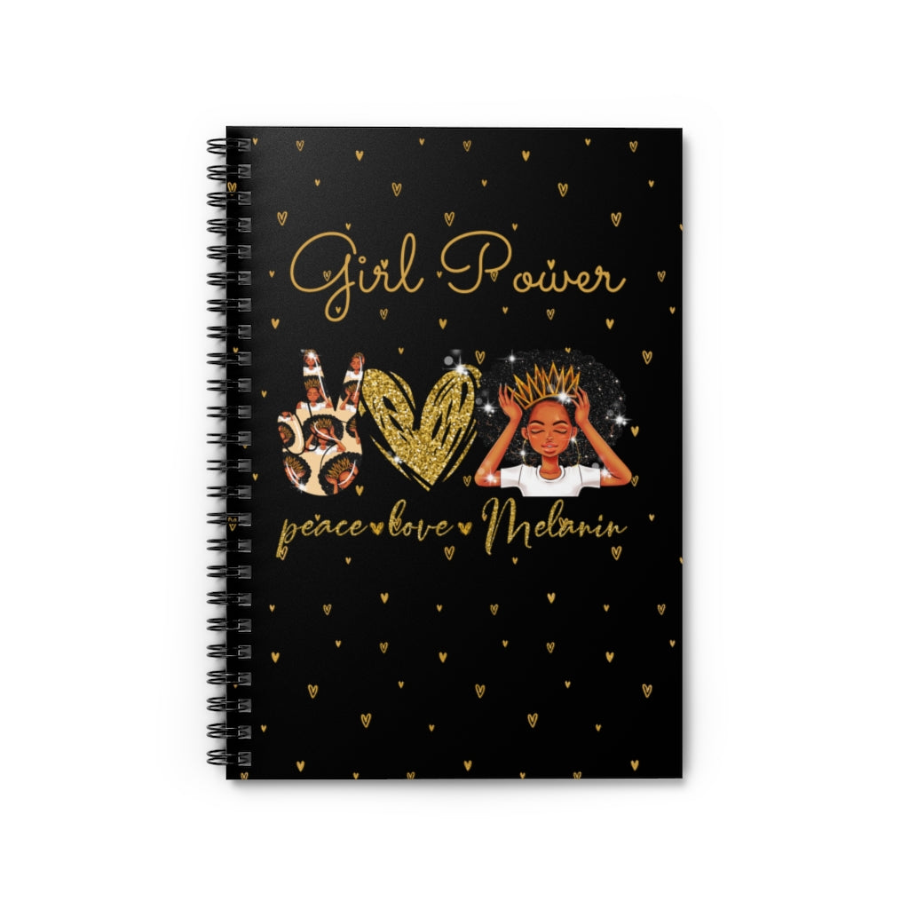 Girl Power Spiral Notebook-Notebook-Epitome of Beaute