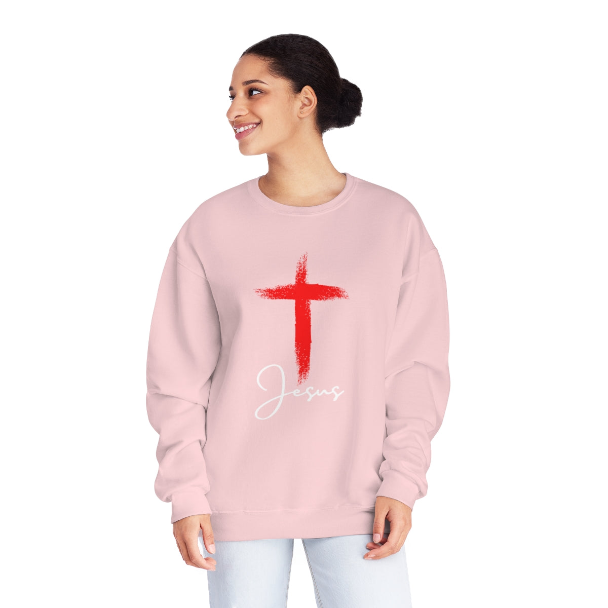 The Cross Unisex NuBlend® Crewneck Sweatshirt