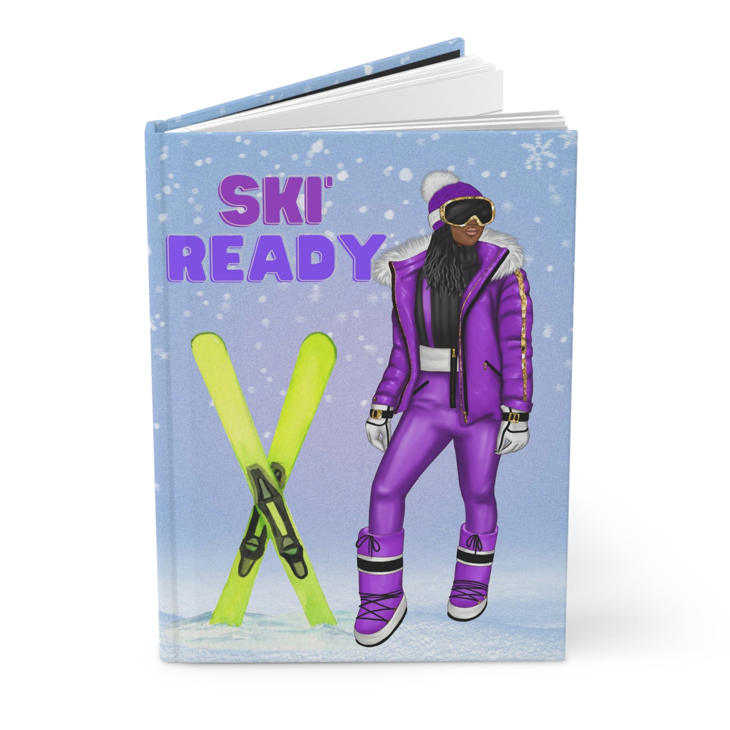 Ski Ready Hardcover Journal Matte