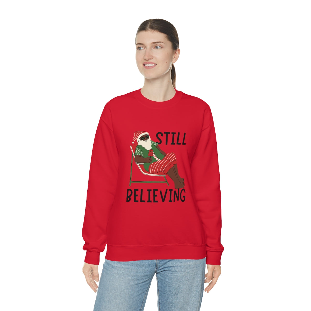 Still Believing...Christmas Unisex Heavy Blend™ Crewneck Sweatshirt