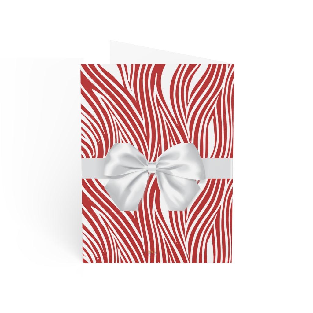 Happy Holidays Card| Delta Soror Folded Greeting Cards (1, 10, 30, and 50pcs)