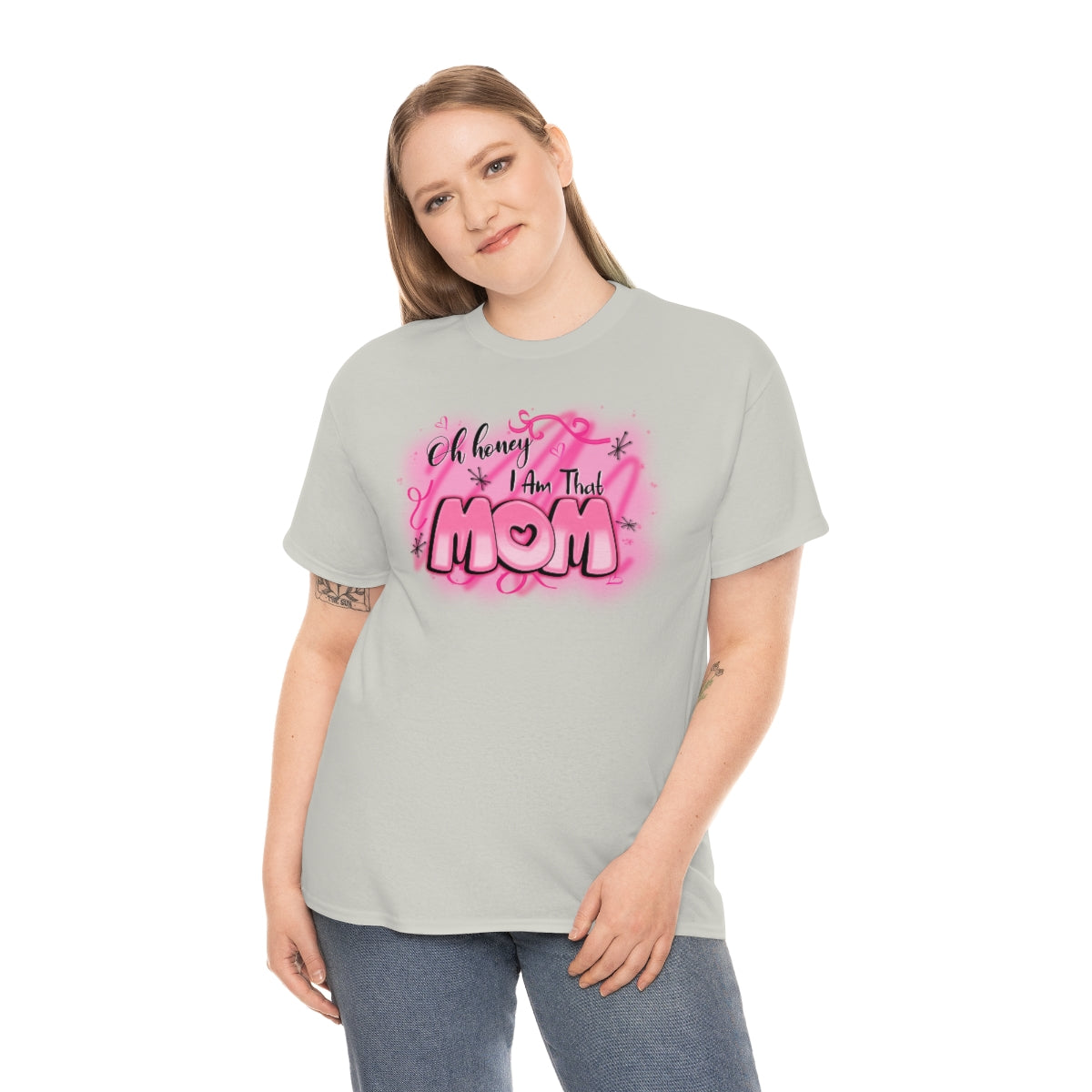 I AM That MOM Heavy Cotton Tee| Tees for Mom