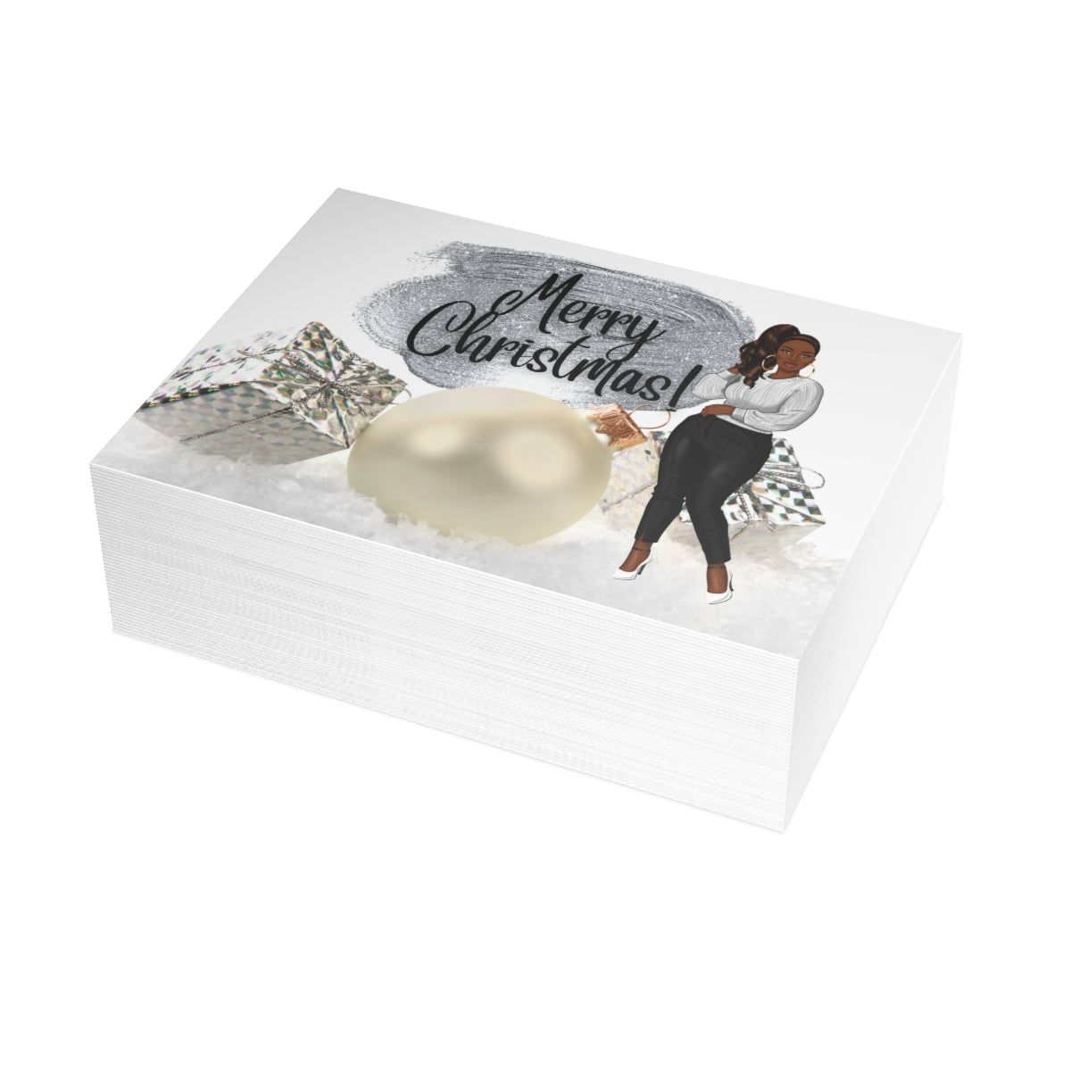 Merry Christmas Greeting Cards (10, 30, and 50pcs)