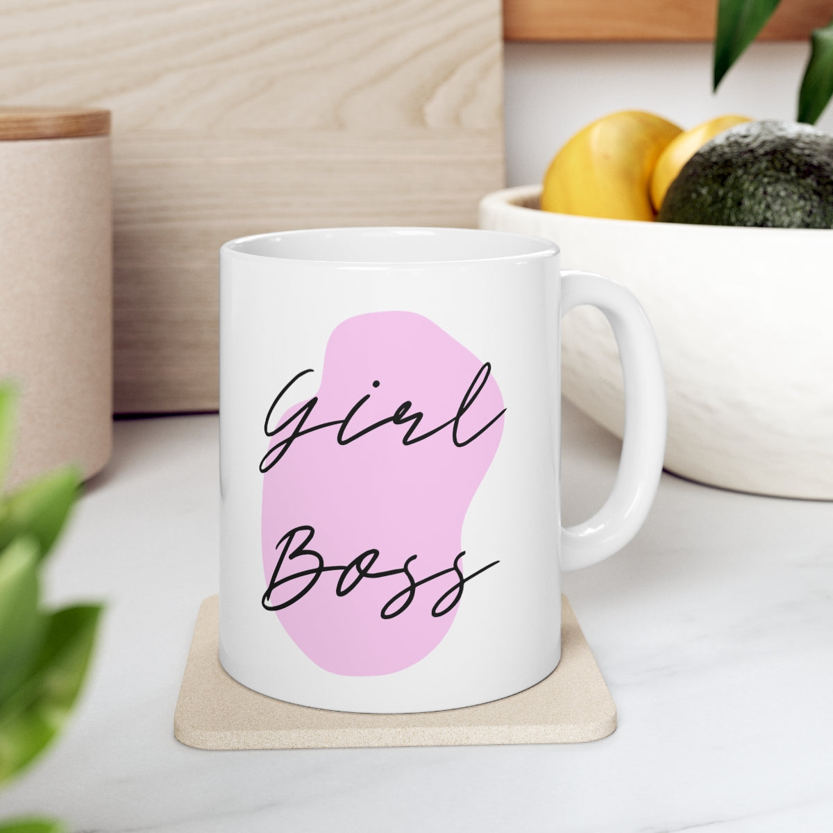 Girl Boss Ceramic Mug