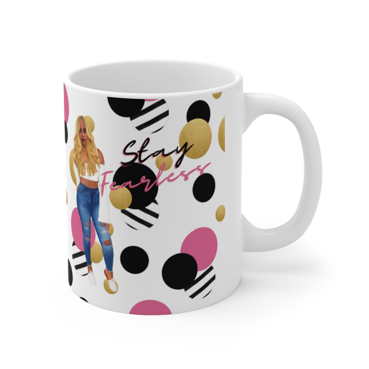 Stay Fearless Ceramic Mug