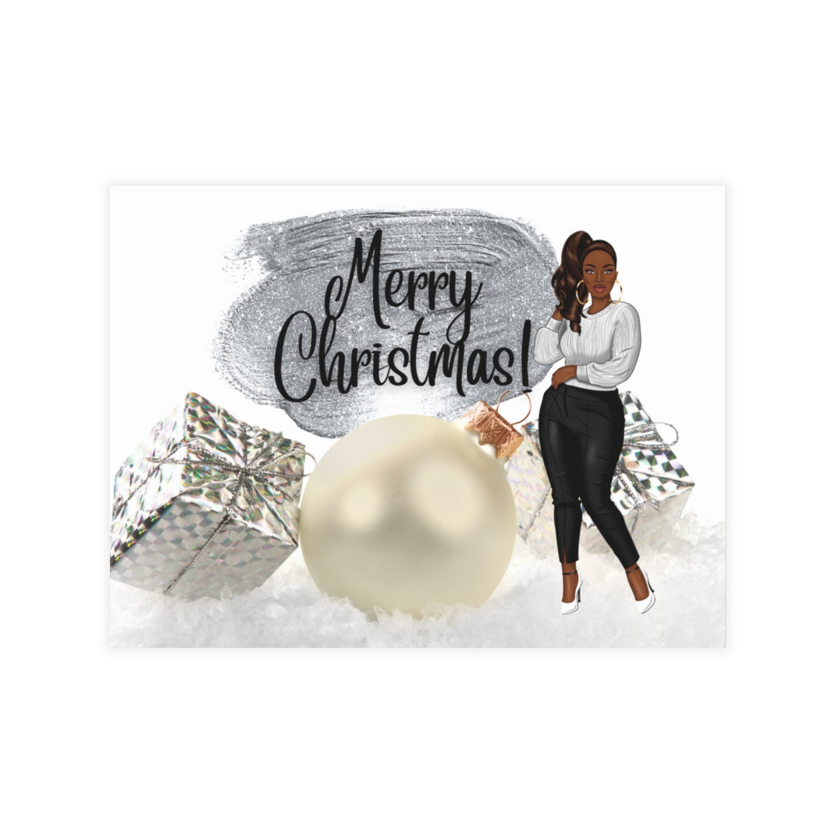 Merry Christmas Greeting Cards (10, 30, and 50pcs)