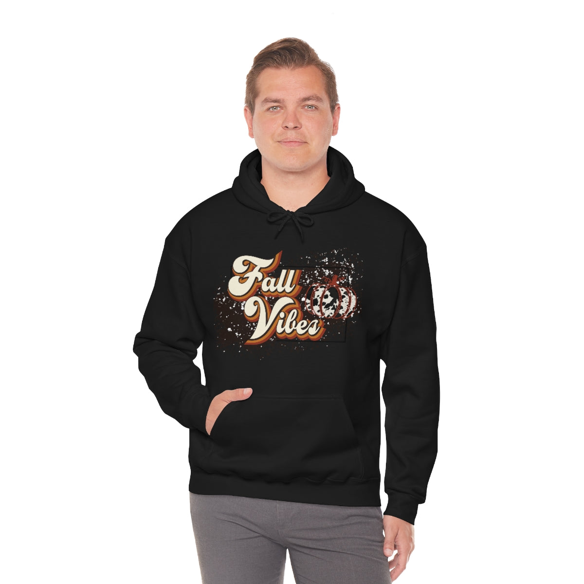 Fall Vibes Unisex Heavy Blend™ Hooded Sweatshirt