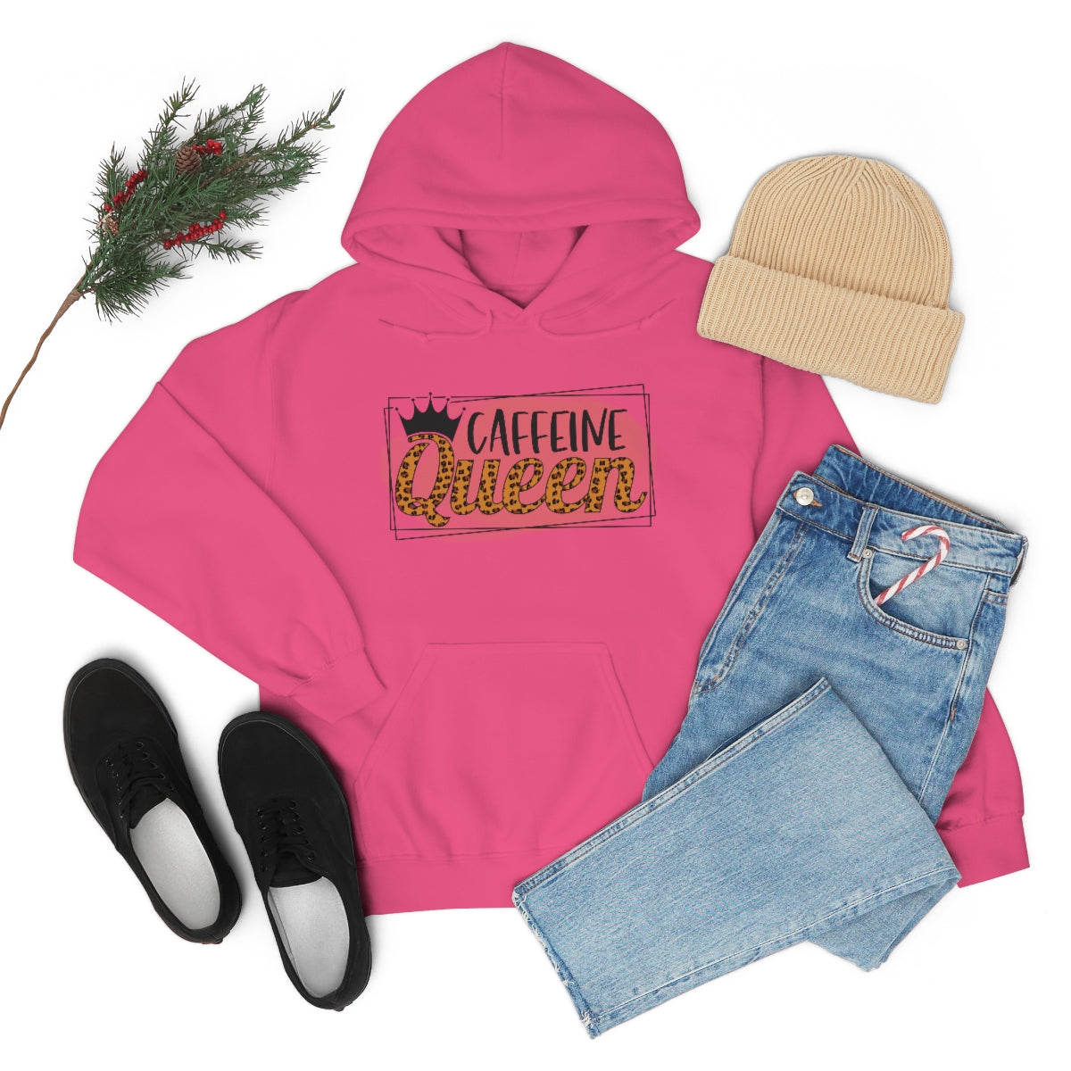 Caffeine Queen Heavy Blend™ Hooded Sweatshirt