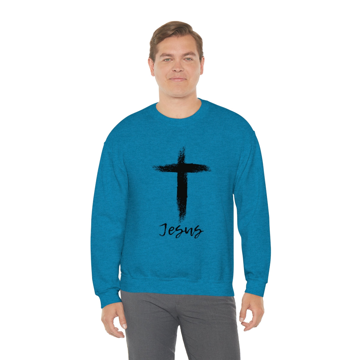 Jesus Unisex Heavy Blend™ Crewneck Sweatshirt