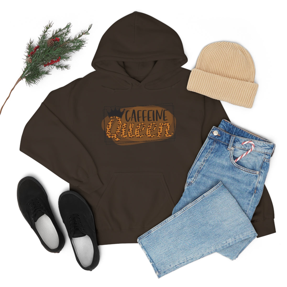 Caffeine Queen Heavy Blend™ Hooded Sweatshirt