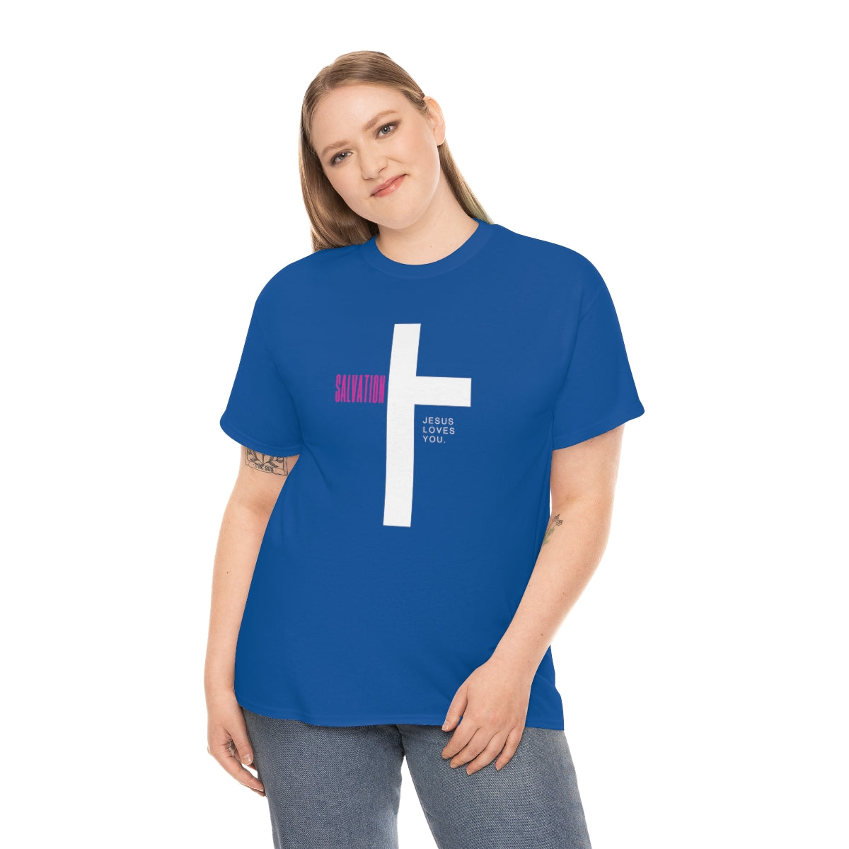 Salvation Unisex Heavy Cotton Tee| Christian Tees