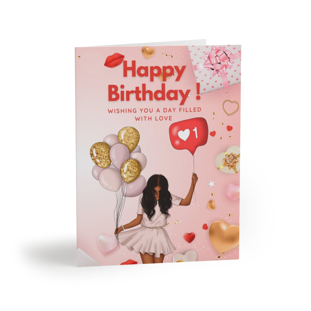 Happy Birthday Cards-Greeting cards (8 pcs)