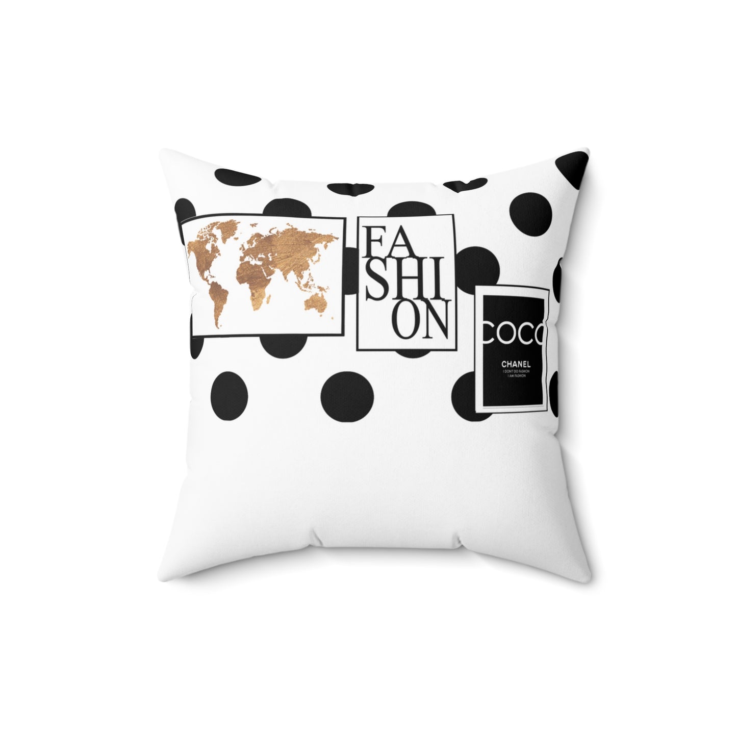 Fashion Boss Queen Square Pillow