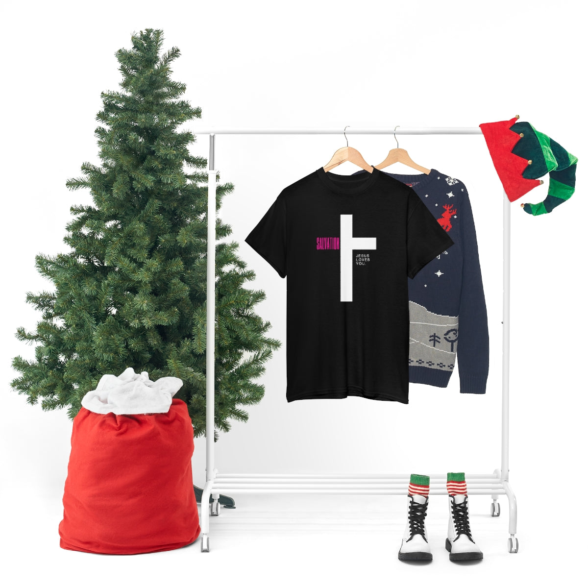 Salvation Unisex Heavy Cotton Tee| Christian Tees